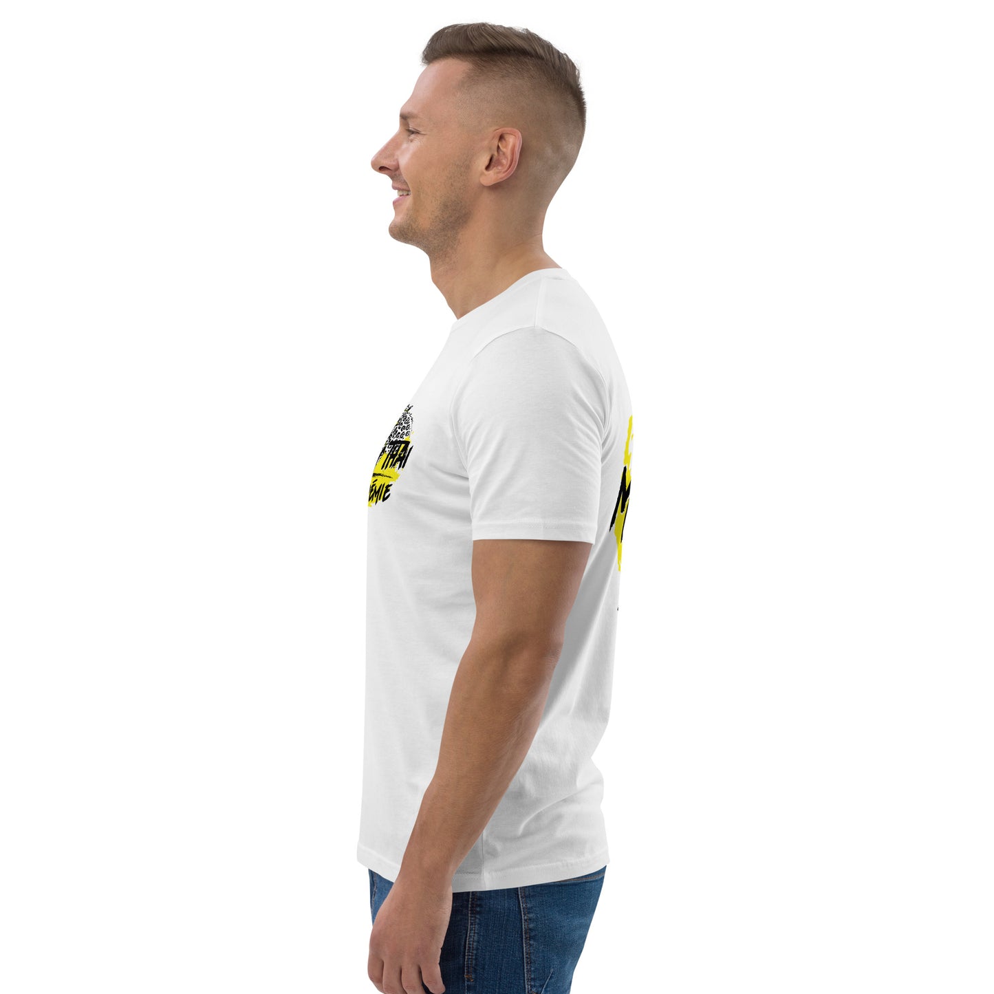 T-shirt mta logo officiel unisexe en coton biologique