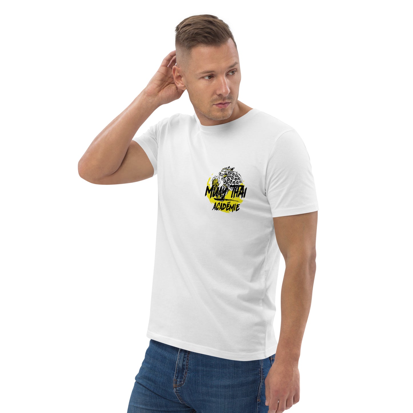 T-shirt mta logo officiel unisexe en coton biologique