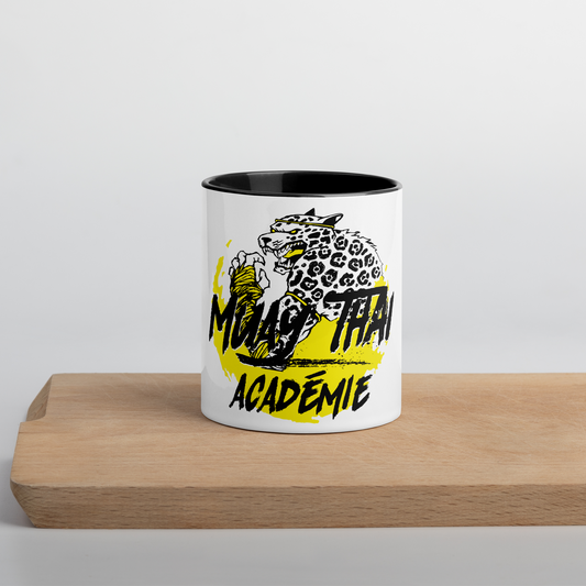 Mug à Intérieur Coloré logo mta