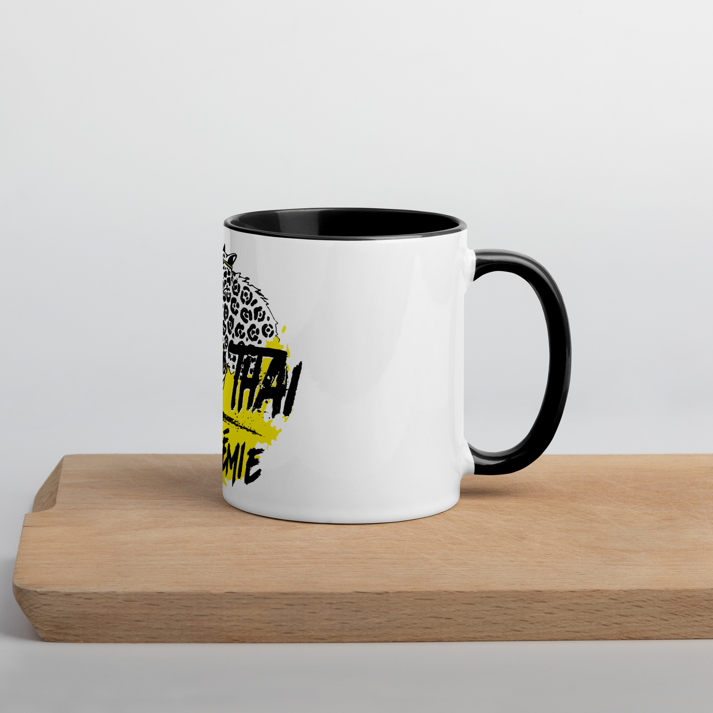 Mug à Intérieur Coloré logo mta