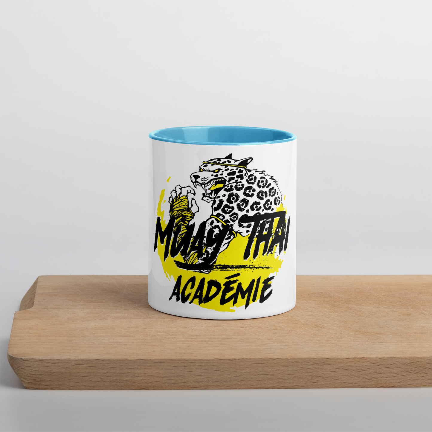 Mug à Intérieur Coloré logo mta
