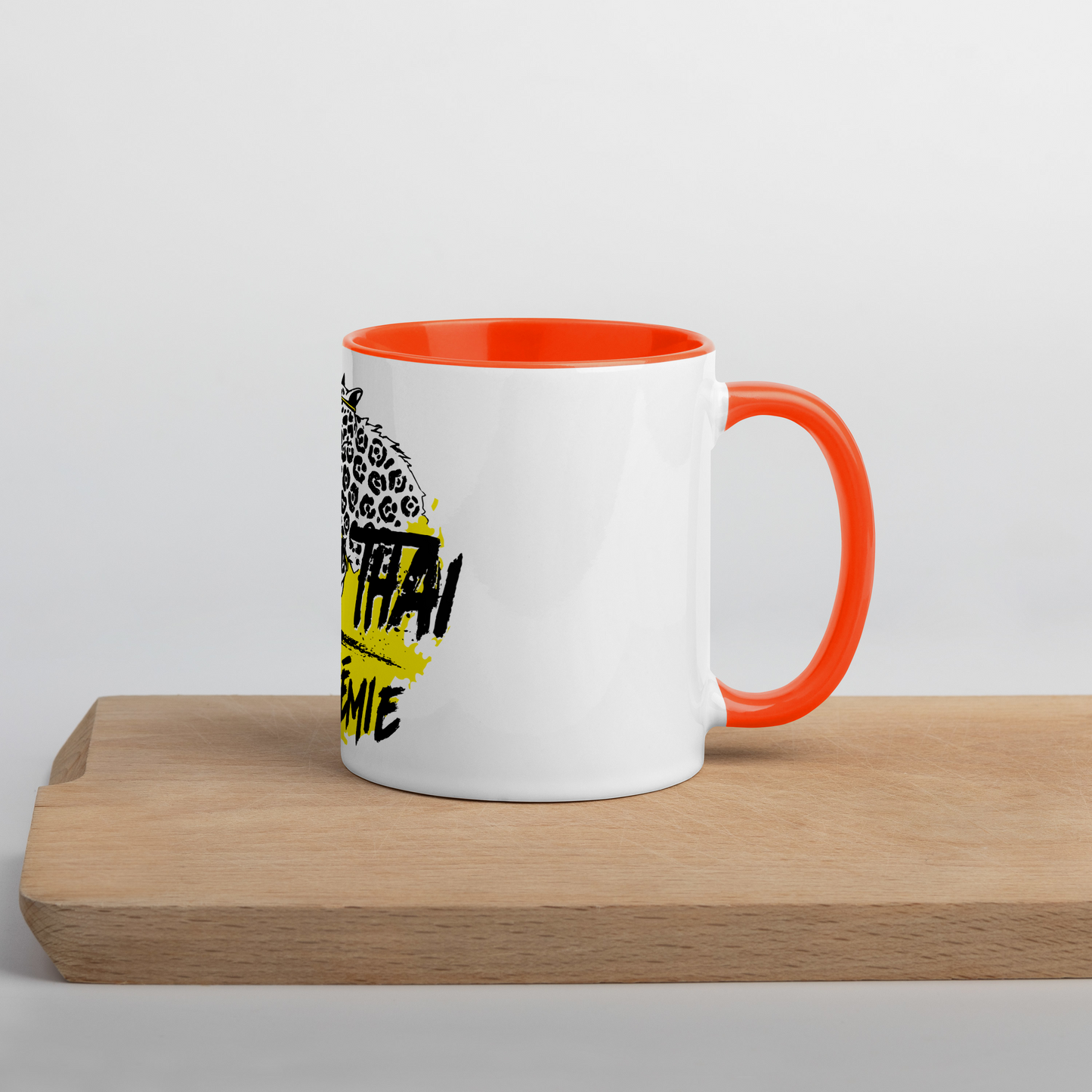 Mug à Intérieur Coloré logo mta