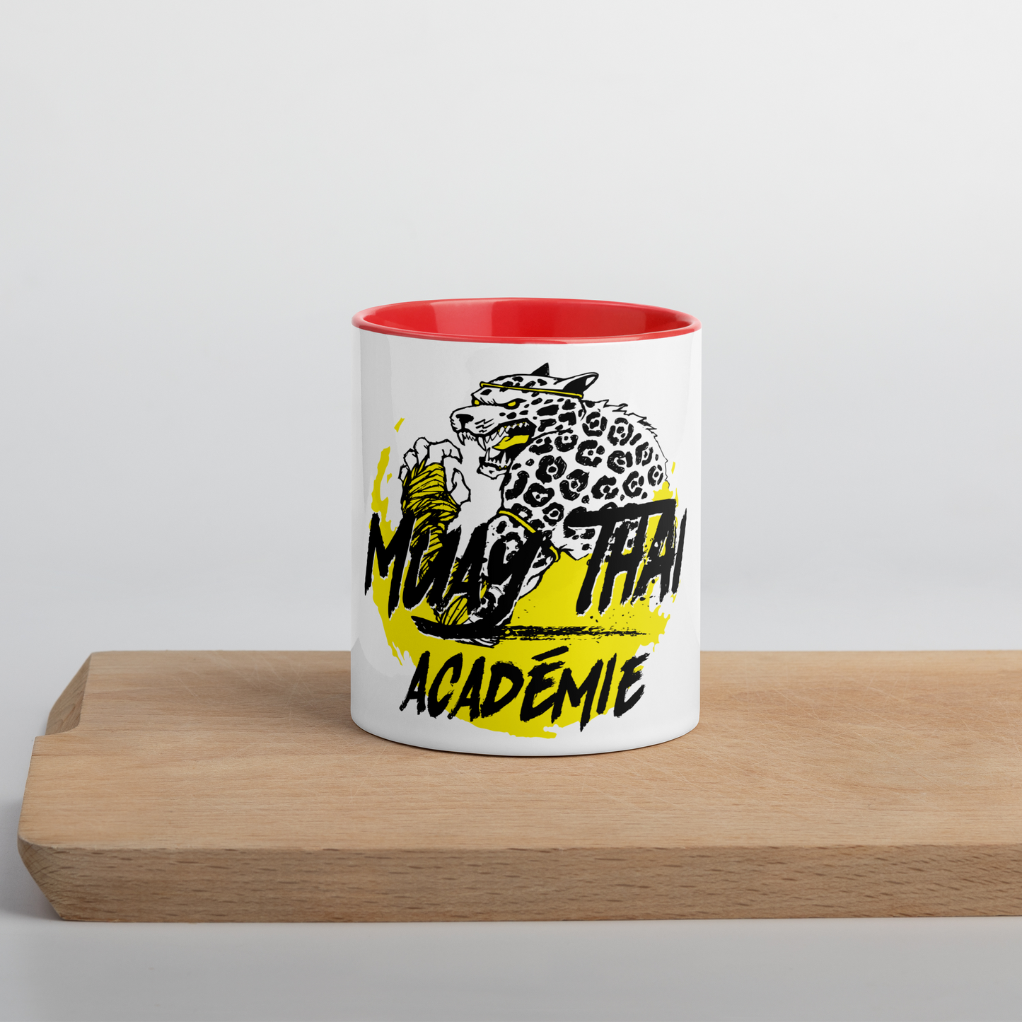 Mug à Intérieur Coloré logo mta