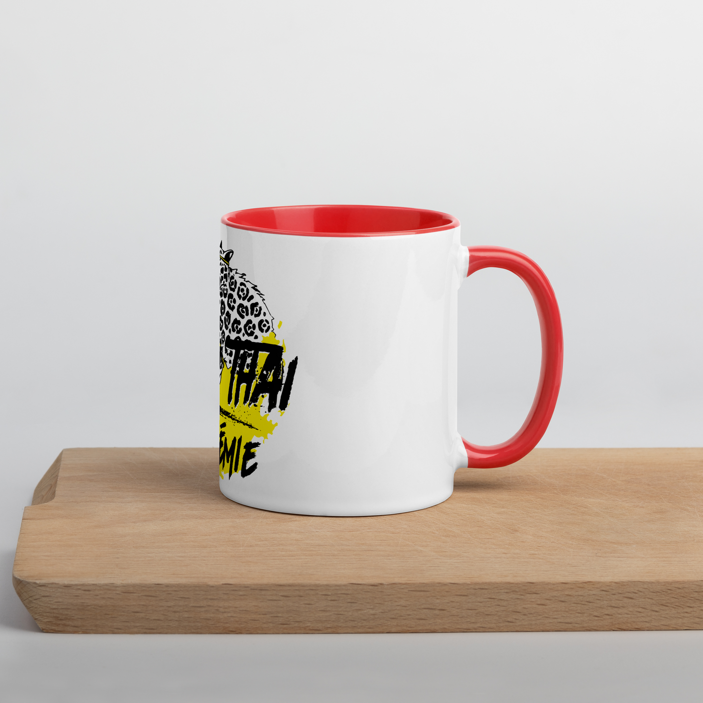 Mug à Intérieur Coloré logo mta