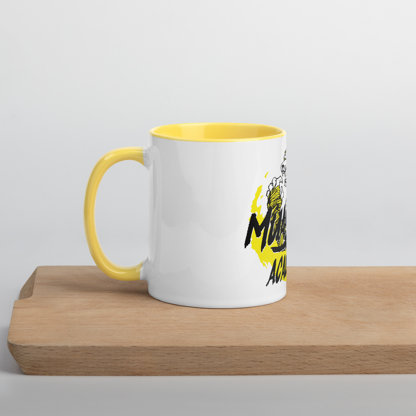 Mug à Intérieur Coloré logo mta