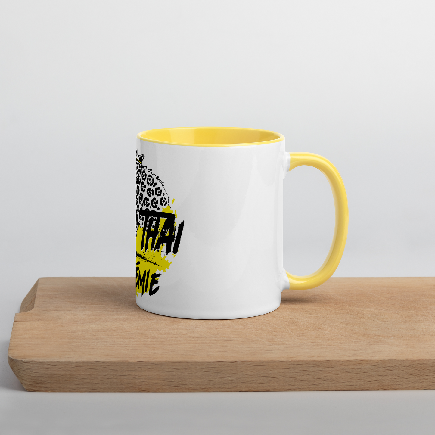 Mug à Intérieur Coloré logo mta